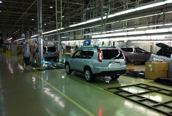 Nissan, завод по сборке автомобилей